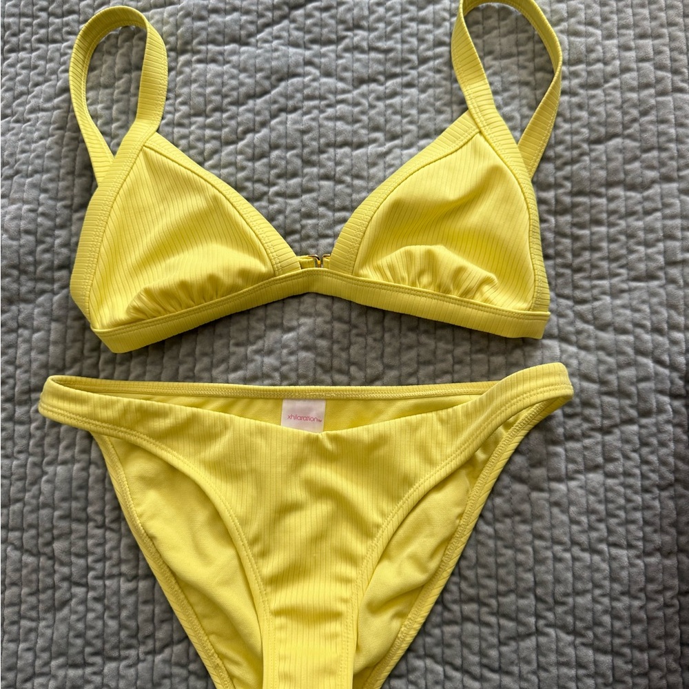 Yellow bikini set